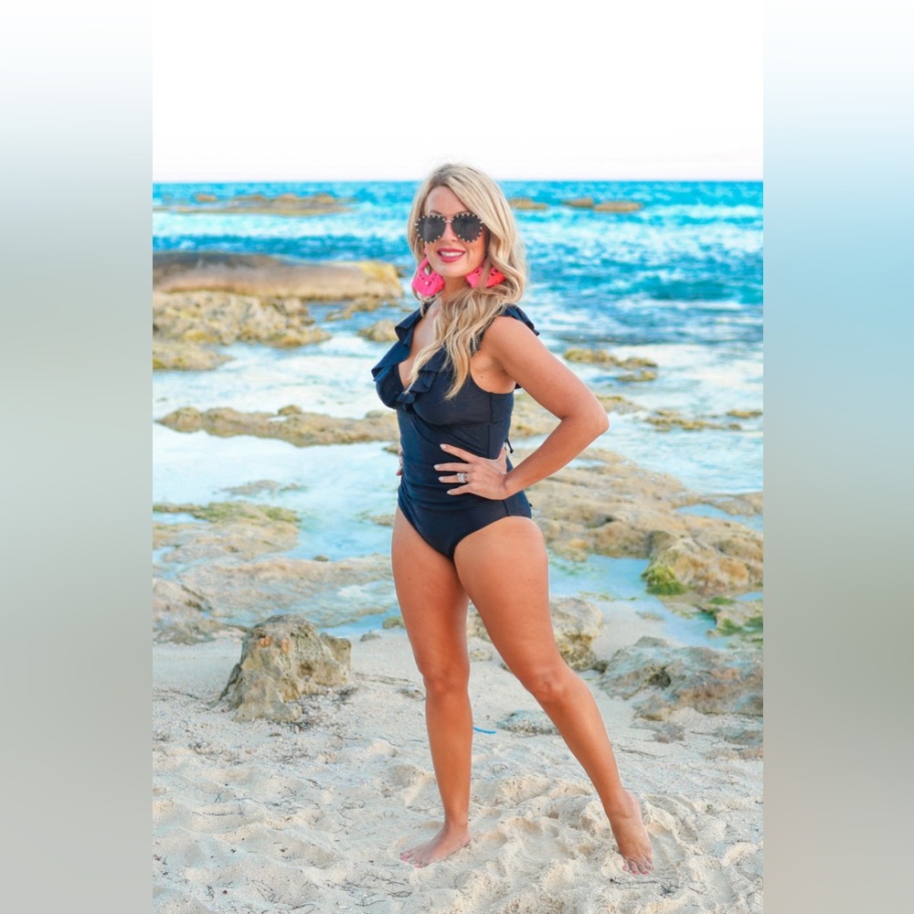 Jess Lea Black Costa Rica One Piece Swimsuit
